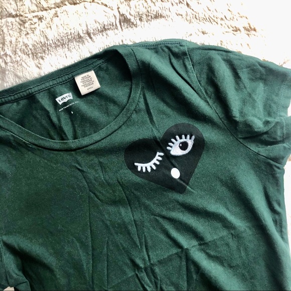 Levi’s dark green T-shirt - Picture 2 of 4